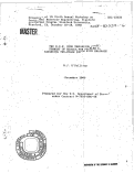 Cover page: THE D.O.E. CODE COMPARISON STUDY: SUMMARY OF RESULTS FOR PROBLEM 4 - EXPANDING TWO-PHASE SYSTEM WITH DRAINAGE