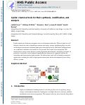 Cover page: Lipids: chemical tools for their synthesis, modification, and analysis