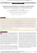 Cover page: Evaluating Anti-Inflammatory Potential of Platelet-Rich Plasma in Scarring Alopecia: A Systematic Review.