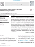 Cover page: A comprehensive numerical analysis of the hydraulic behavior of a permeable pavement