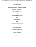 Cover page: Breaking Schistosomiasis Transmission: Challenges, Opportunities, and a Path Forward