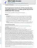 Cover page: Neuroimaging-based classification of PTSD using data-driven computational approaches: A multisite big data study from the ENIGMA-PGC PTSD consortium.