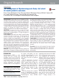 Cover page: The Management of Myelomeningocele Study: full cohort 30-month pediatric outcomes.