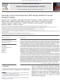 Cover page: Assessing a novel room temperature DNA storage medium for forensic biological samples