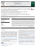 Cover page: Is a reduction in distance to nearest supermarket associated with BMI change among type 2 diabetes patients?