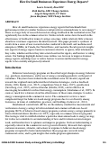 Cover page: How Do Small Businesses Experience Energy Reports?