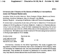 Cover page: INTRAVASCULAR ULTRASOUND GUIDANCE OF MULTIPLE INTERVENTIONS DOES NOT REDUCE RESTENOSIS