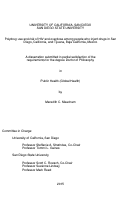 Cover page: Polydrug use and risk of HIV and overdose among people who inject drugs in San Diego, California, and Tijuana, Baja California, Mexico