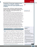 Cover page: Comparison of total body irradiation <i>versus</i> non-total body irradiation containing regimens for <i>de novo</i> acute myeloid leukemia in children