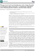 Cover page: Unsupervised Gait Event Identification with a Single Wearable Accelerometer and/or Gyroscope: A Comparison of Methods across Running Speeds, Surfaces, and Foot Strike Patterns.