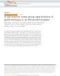 Cover page: A soft selective sweep during rapid evolution of gentle behaviour in an Africanized honeybee