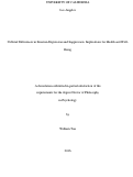 Cover page: Cultural Differences in Emotion Expression and Suppression: Implications for Health and Well-Being