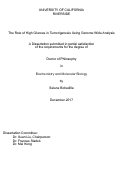 Cover page: The Role of High Glucose in Tumorigenesis Using Genome Wide Analysis