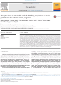 Cover page: Sine Qua Nons of sustainable biofuels: Distilling implications of under-performance for national biofuel programs