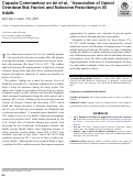 Cover page: Capsule Commentary on Lin et al., "Association of Opioid Overdose Risk Factors and Naloxone Prescribing in US Adults.