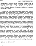 Cover page: MORPHOLOGICAL ANALYSIS OF THE ENTORHINAL CORTEX FROM AN EPILEPTIC PATIENT WITH A TUMOR