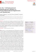 Cover page: In Vivo 11β-Hydroxysteroid Dehydrogenase Inhibition in Posaconazole-Induced Hypertension and Hypokalemia