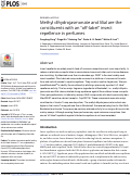 Cover page: Methyl dihydrojasmonate and lilial are the constituents with an "off-label" insect repellence in perfumes