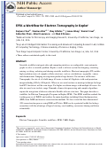 Cover page: EPiK-a Workflow for Electron Tomography in Kepler1