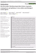 Cover page: Into the weeds: Matching importation history to genetic consequences and pathways in two widely used biological control agents