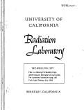 Cover page: OFF-GAS TREATMENT IN BERKELEY ENCLOSURES