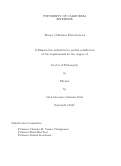 Cover page: Theory of Relaxor Ferroelectrics