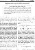 Cover page: Reproducible sequence generation in random neural ensembles