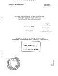 Cover page: ON THE CONVERGENCE OF THE CONJUGATE GRADIENT METHOD FOR SINGULAR CAPACITANCE MATRIX EQUATIONS