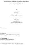 Cover page: Optimization of a Portable Automotive Vehicle Ramp using Finite Element Analysis