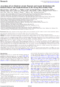 Cover page: Association of Low-Moderate Arsenic Exposure and Arsenic Metabolism with Incident Diabetes and Insulin Resistance in the Strong Heart Family Study.