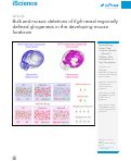 Cover page: Bulk and mosaic deletions of <i>Egfr</i> reveal regionally defined gliogenesis in the developing mouse forebrain.