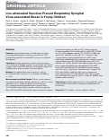 Cover page: Live-attenuated Vaccines Prevent Respiratory Syncytial Virus-associated Illness in Young Children.