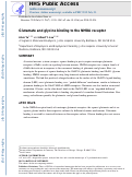 Cover page: Glutamate and Glycine Binding to the NMDA Receptor