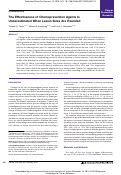 Cover page: The effectiveness of chemoprevention agents is underestimated when lesion sizes are rounded.