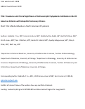 Cover page: Prevalence and Clinical Significance of&nbsp;Antineutrophil Cytoplasmic Antibodies in&nbsp;North American Patients With Idiopathic Pulmonary Fibrosis