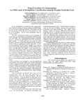 Cover page: Neural Correlates of Categorization: An fMRI study of Probabilistic Classification using the Weather Prediction Task