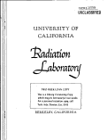 Cover page: CROSS SECTIONS FOR PRODUCING HIGH-ENERGY NEUTRONS FROM CARBON TARGETS BOMBARDED BY PROTONS, DEUTERONS, AND He3 PARTICLES