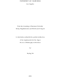 Cover page: Structure Learning of Bayesian Networks: Group Regularization and Divide-and-Conquer