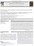 Cover page: CEP-1347 reduces mutant huntingtin-associated neurotoxicity and restores BDNF levels in R6/2 mice