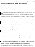 Cover page: When There Are Only Two Who Can Tango: Ethical Concerns at the Juncture of Highly Novel Interventions and Precisely Targeted Research Populations