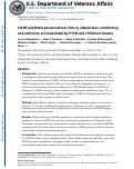 Cover page: COMT val158met polymorphism links to altered fear conditioning and extinction are modulated by PTSD and childhood trauma