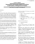 Cover page: Granulomatosis with Polyangiitis (Wegener’s) and Review of Latest Updates on Pathogenesis and Treatment