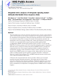 Cover page: Integrated omics analyses of retrograde signaling mutant delineate interrelated stress‐response strata