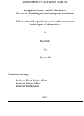 Cover page: IMMIGRATION PATHWAY AND LIFE SATISFACTION: THE CASE OF FEMALE MIGRANTS IN CONTEMPORARY SOUTH KOREA