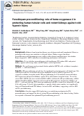 Cover page: Fenoldopam Preconditioning: Role of Heme Oxygenase-1 in Protecting Human Tubular Cells and Rodent Kidneys Against Cold-Hypoxic Injury