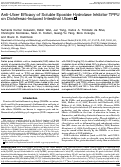 Cover page: Anti-Ulcer Efficacy of Soluble Epoxide Hydrolase Inhibitor TPPU on Diclofenac-Induced Intestinal Ulcers