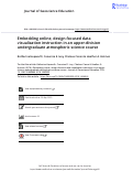 Cover page: Embedding online, design-focused data visualization instruction in an upper-division undergraduate atmospheric science course