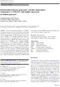 Cover page: Relationship between pancreatic vesicular monoamine transporter 2 (VMAT2) and insulin expression in human pancreas