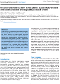 Cover page: Recalcitrant multi-variant lichen planus successfully treated with oral baricitinib and topical ruxolitinib cream