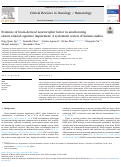 Cover page: Evidence of brain-derived neurotrophic factor in ameliorating cancer-related cognitive impairment: A systematic review of human studies.